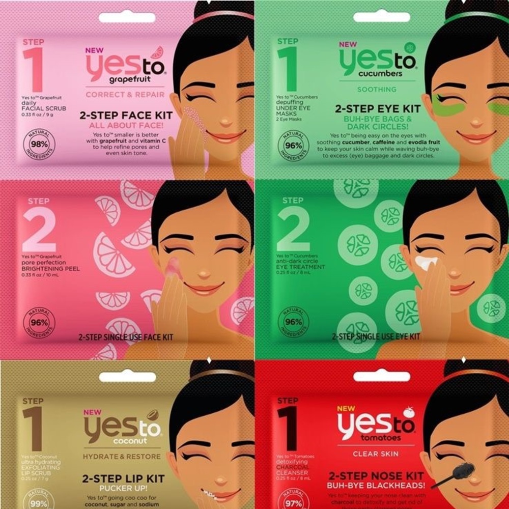 Skin care face masks